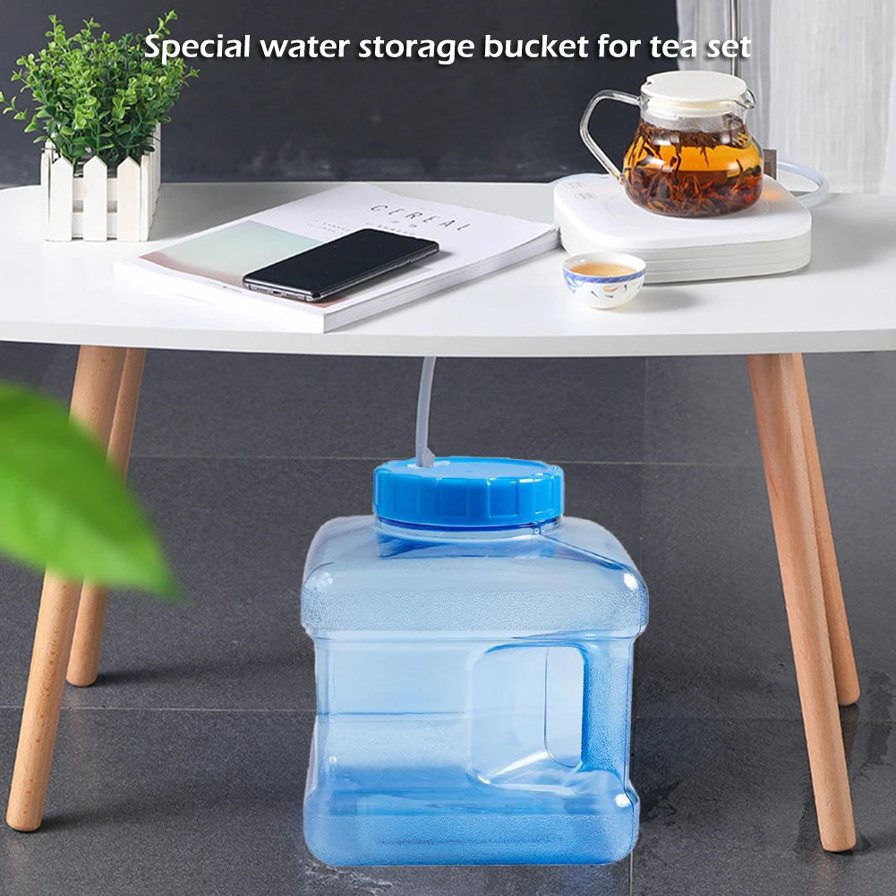 5L Water Storage Bucket Portable Drinking Bucket Emergency Water Storage Tank for Vehicle Home Emergency Hiking Camping Outdoors