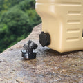12L Water Storage Container Leak-Proof Drinking Water Bucket Large Capacity Water Container Jug for Vehicle Car Camping